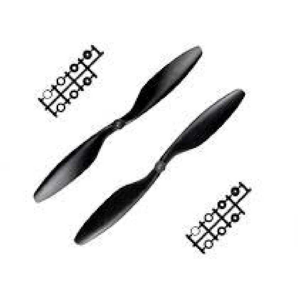 10x4.5 inch 1045/1045R CW CCW Propeller Pair for Multi Rotor 